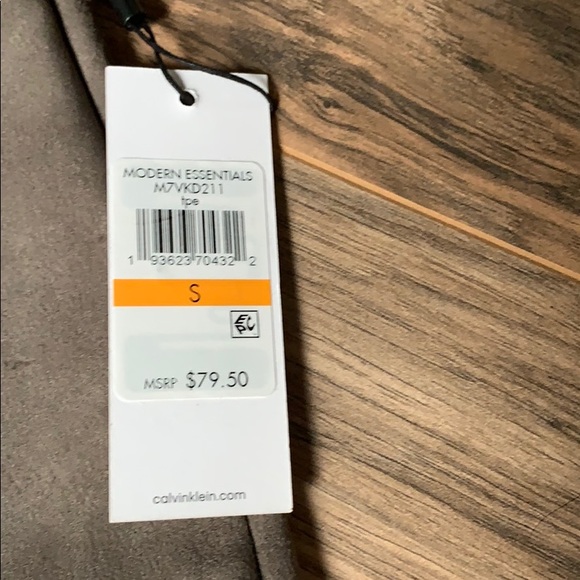 Calvin Klein Stretch suede pants - Picture 4 of 6